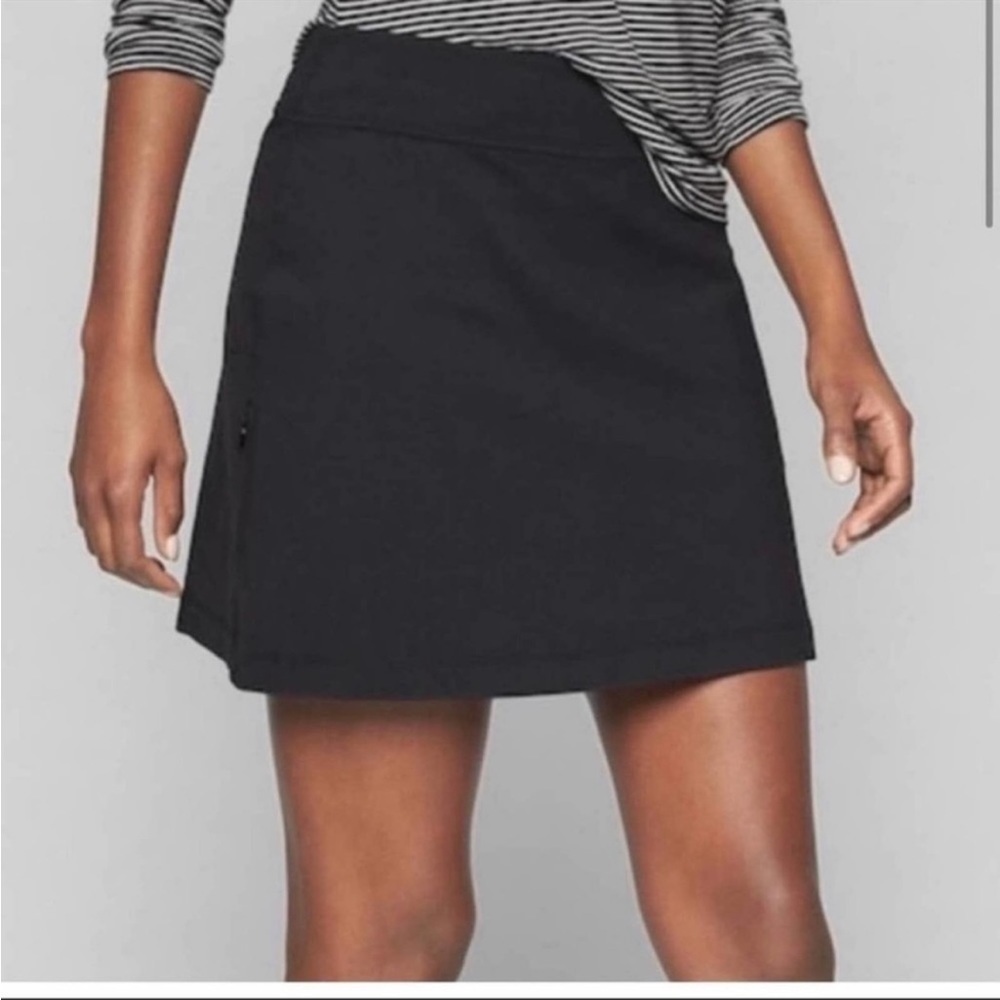 Athleta Women's Sweet Sport Skirt Skort Black Sz XS - Picture 2 of 11